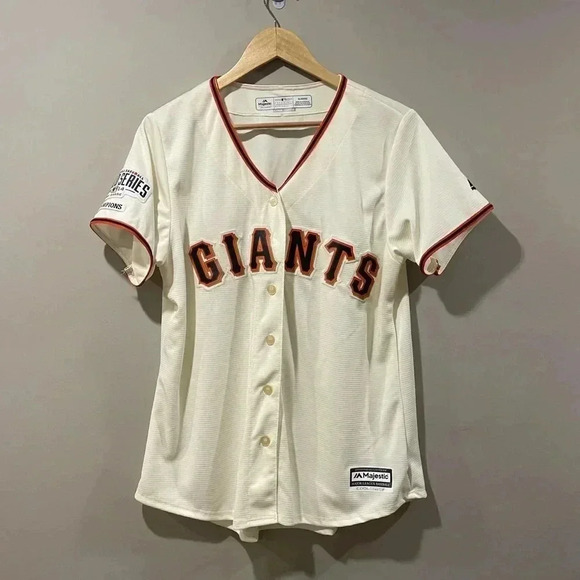 Sam Francisco Giants  2012 World Series Champions Majestic MLB Jersey - Picture 1 of 9